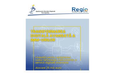 București: Granturi IMM de 25 mil. EUR pentru digitalizare, pe fir