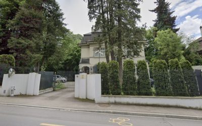 Incendiu la Ambasada României la Berna: Obiect incendiar plasat intenționat