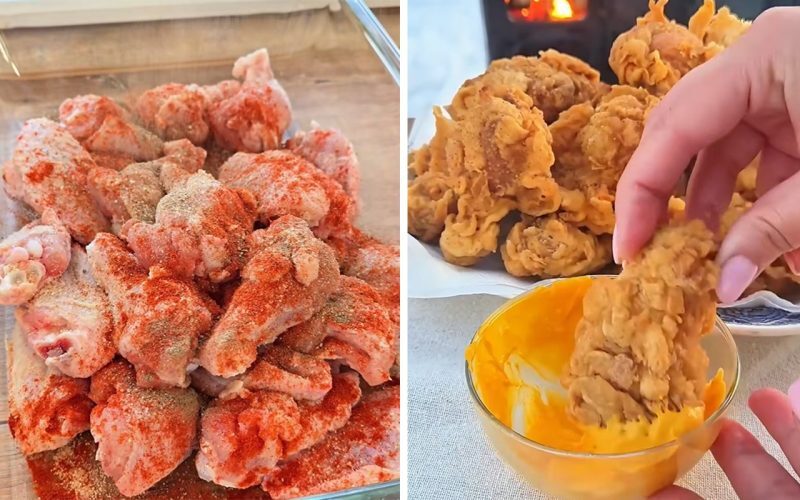 Aripioare picante ca la KFC, rețeta secretă acasă