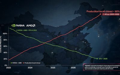 NVIDIA, AMD, groază în China: Pierderi AI de 90% în 2026