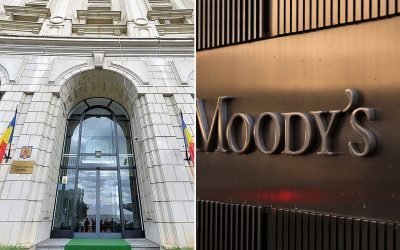 Moody’s: Deficit scade neașteptat, dobânzile cresc. Politica, risc major
