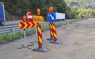 Valea Oltului: Deviere majoră pe DN7 până la final de an