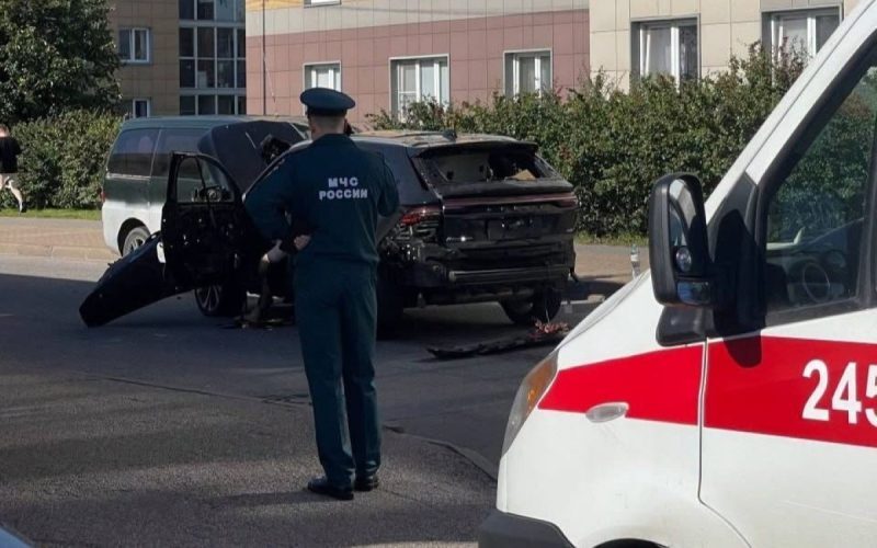 Explozie la Petersburg: General rus, mort în mașina capcană
