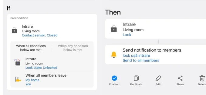 SmartThings: Ușă blocată automat la plecare, alte trucuri casă