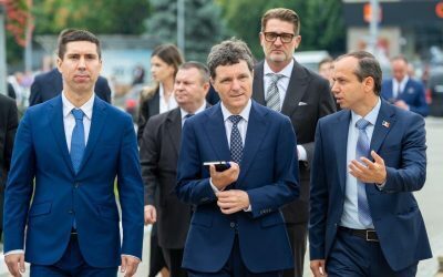 Nicușor Dan la Cahul: Legături strânse România-Moldova