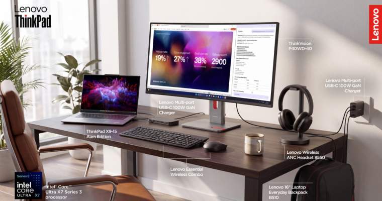 Lenovo Think: Ecosistemul tău de birou, performanță și viteză