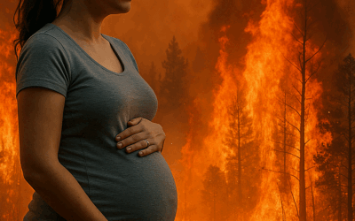 Fumul incendiilor, pericol major pentru gravide: Studiu alarmant