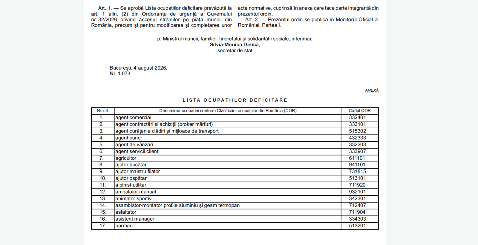 Străinii non-UE, noi șanse de muncă în România: Lista s-a extins