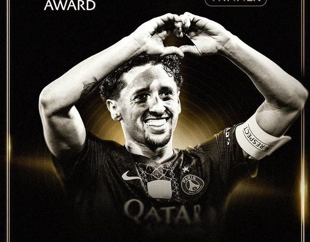 Marquinhos, primul laureat al premiului UEFA Respect