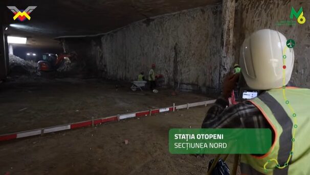 Metrou Otopeni: 72% din lucrările la secțiunea 1 Mai – Tokyo finalizate