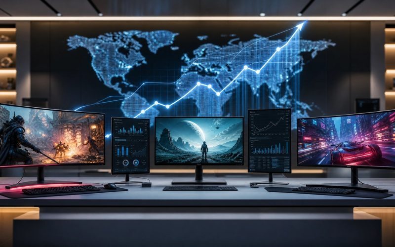 ASUS domină OLED: Piața a explodat cu 26,1%