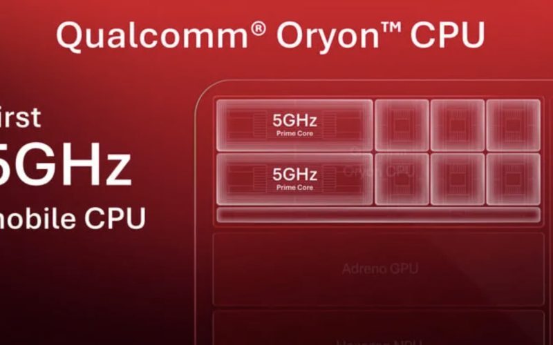 Qualcomm Oryon: Primul chip mobil care sparge bariera de 5 GHz