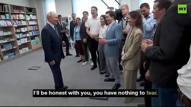 Putin, sfidând IA: „Nu mi-e frică de nimic”