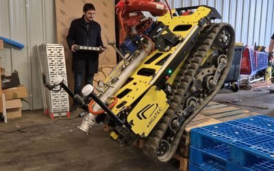VIDEO: Roboțel din București, erou anti-dronă și pompier