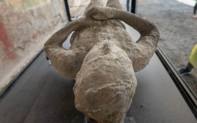 Vezuviu în august: De ce moloz de lână pe victimele din Pompei