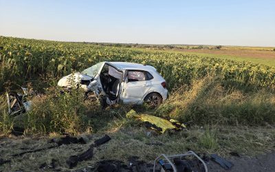 Brăila: Accident mortal, doi morți după o depășire