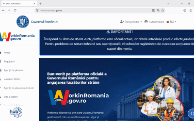 Workinromania: Platformă obligatorie pentru angajați străini non-UE