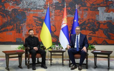 Zelenski, la Belgrad: „Ucraina e în război, nu e timp de scepticism”