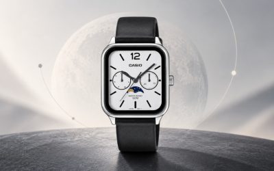 Casio: Ceas clasic, rectangular, surpriză lunară în SUA