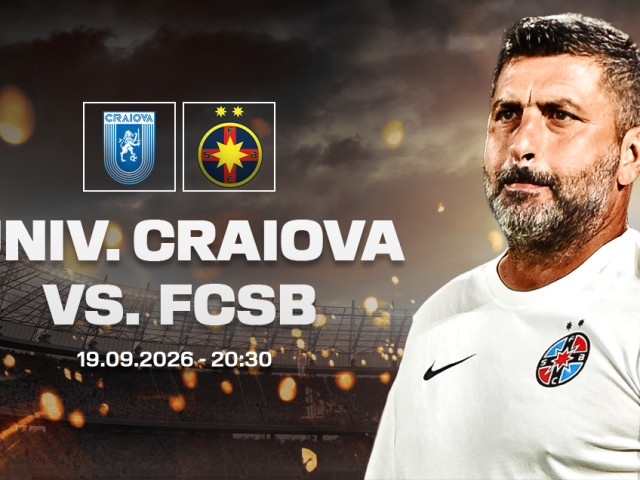 Craiova – FCSB: Meciul decisiv pentru Baciu, LIVE!