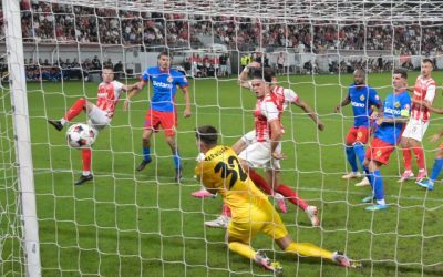 Dinamo învinge FCSB 2-1: Derby aprins cu roșu și penalty ratat