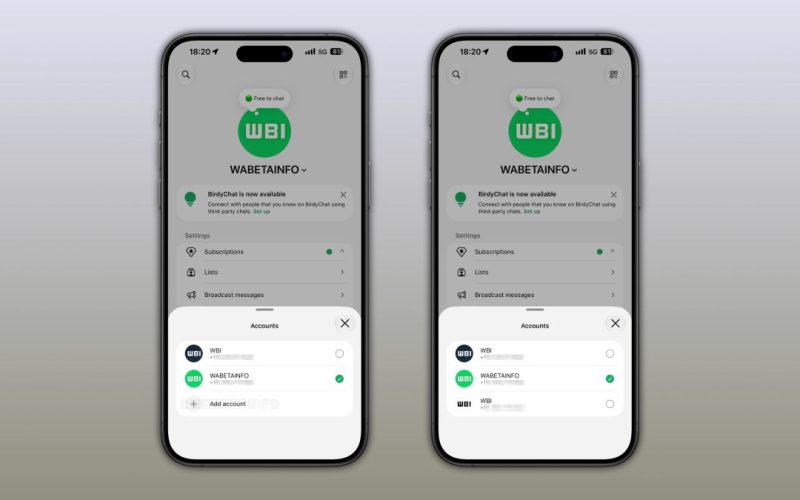 WhatsApp: Până la trei conturi pe un singur iPhone