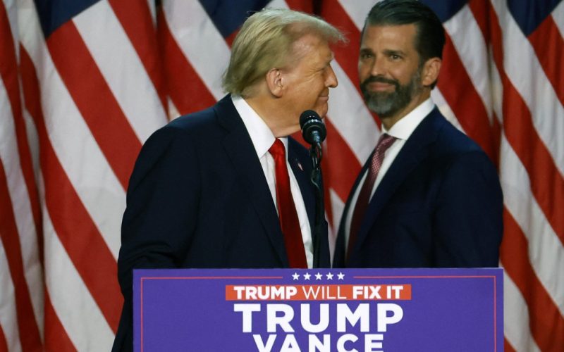 Donald Trump: Nunta fiului, plătită de oligarh, „absolut permis”