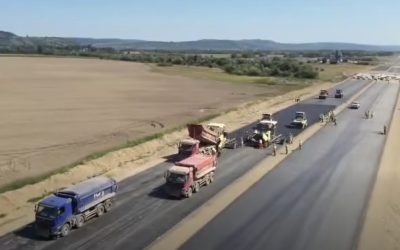 Makyol, în avans pe A1 Sibiu-Făgăraș: Peste 50% din lucrări, gata