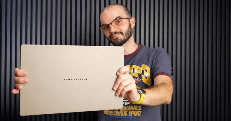 ASUS ZenBook A14: 1 kg, birou și gaming, un pachet complet
