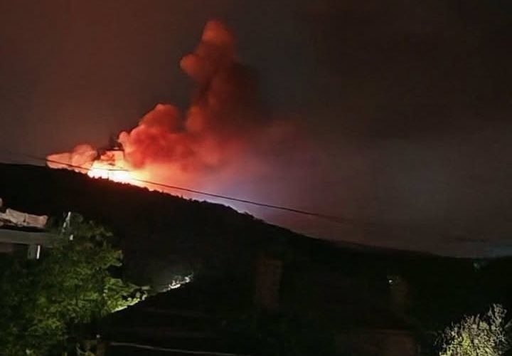 Incendiu la depozitele EMKO din Bulgaria. Zonă periculoasă