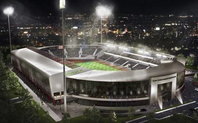 Stadioane în construcție: 9 șantiere, majoritatea abia încep