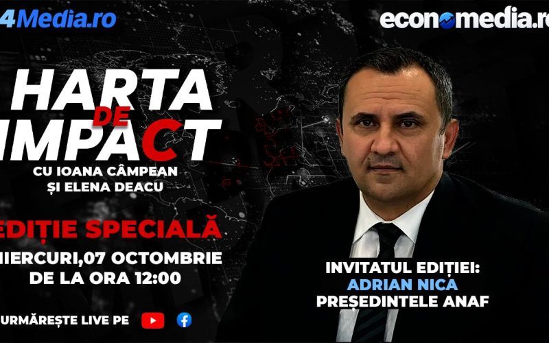 ANAF: NICA, LIVE la 12.00 pe „Harta de Impact”