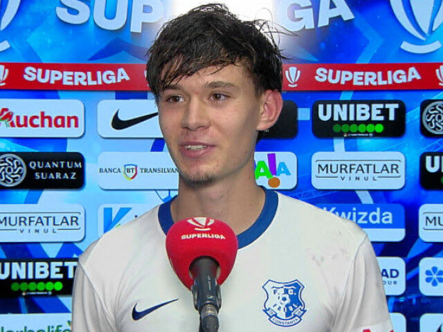 Răzvan Mărincean, 17 ani: Primul gol în SuperLigă, emoționat
