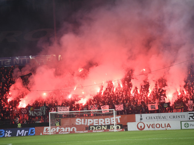 Fostul selecționer, la derby-ul "U" Cluj – CFR. Imagini inedite
