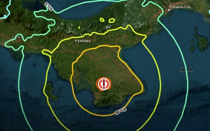 Cutremur major în Panama: 7,6 magnitudine zguduie regiunea